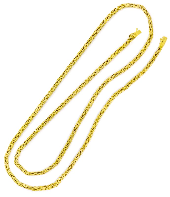 Foto 3 - Königskette 78cm in massiv 585er Gelbgold, K3235