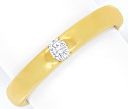 Foto 1 - Massiver Brillant-Ring 18K Gelbgold, Diamant River, S6613