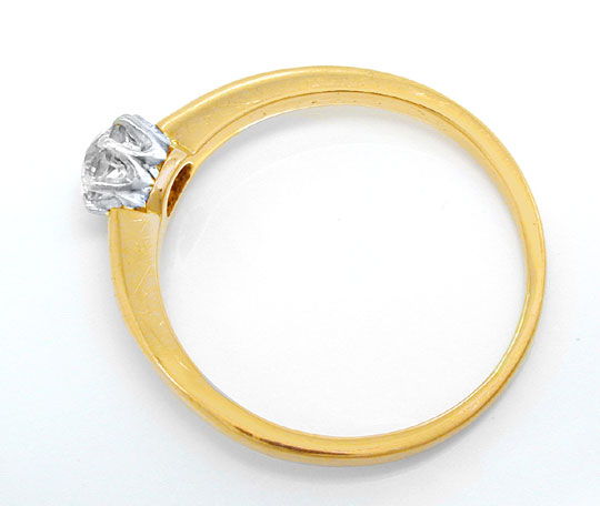 Foto 3 - Antiker Diamant Halbkaräter Solitär Ring, S8833